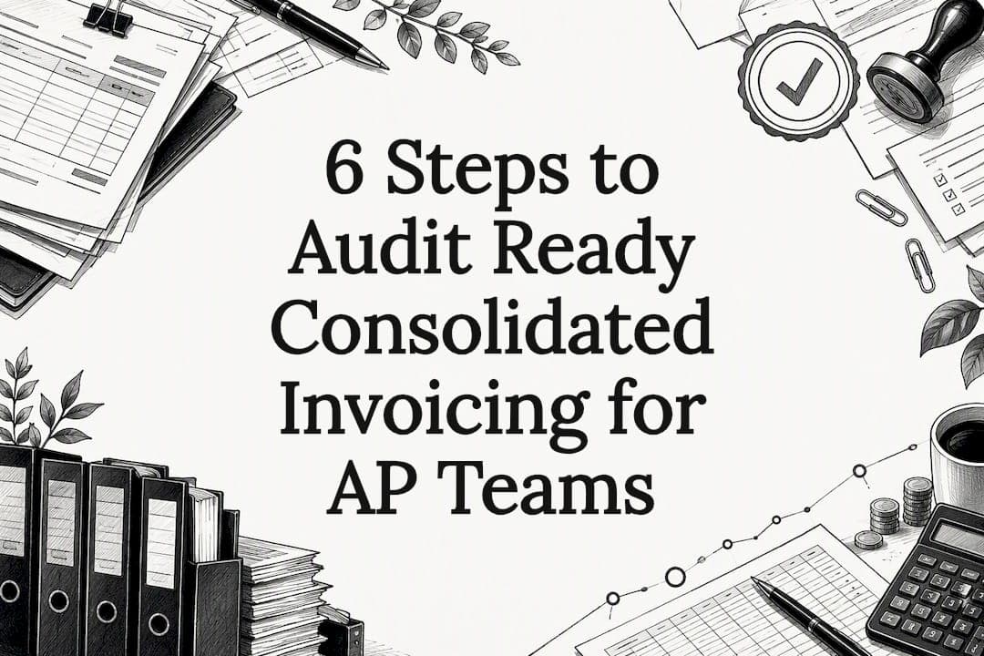 6 Steps to Audit Ready Consolidated Invoicing for AP Teams