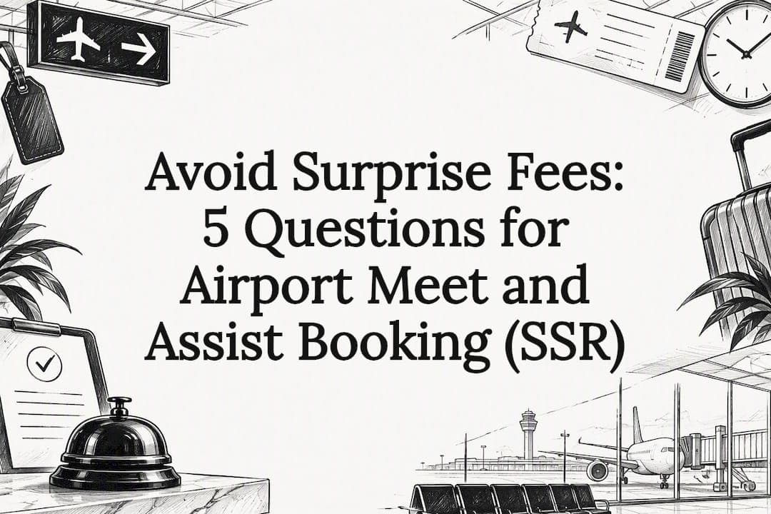 Avoid Surprise Fees: 5 Questions for Airport Meet and Assist Booking (SSR)